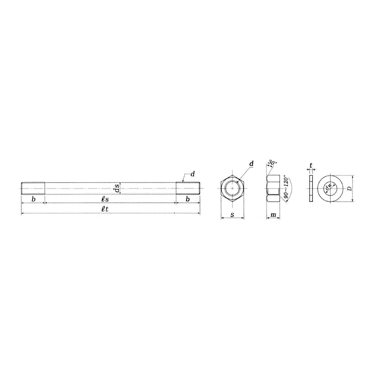 構造用アンカーボルトABM（切削ねじ）　当社規格品_thume5