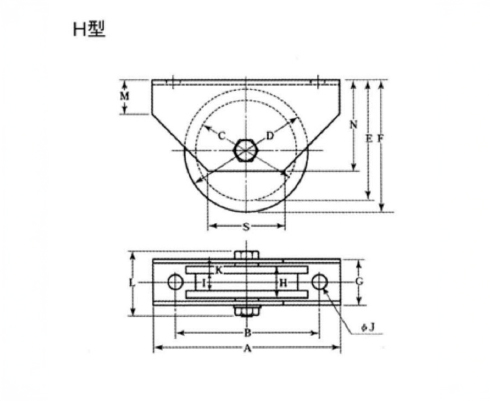 重量戸車　H型_thume5